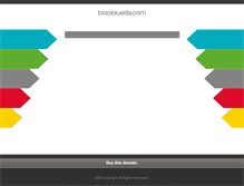 Tablet Screenshot of blacksuede.com